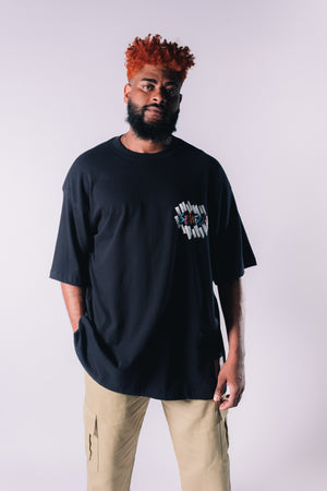 Camiseta Oversized Nuvem Colors