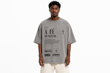 Oversized Rei Estonada Cinza