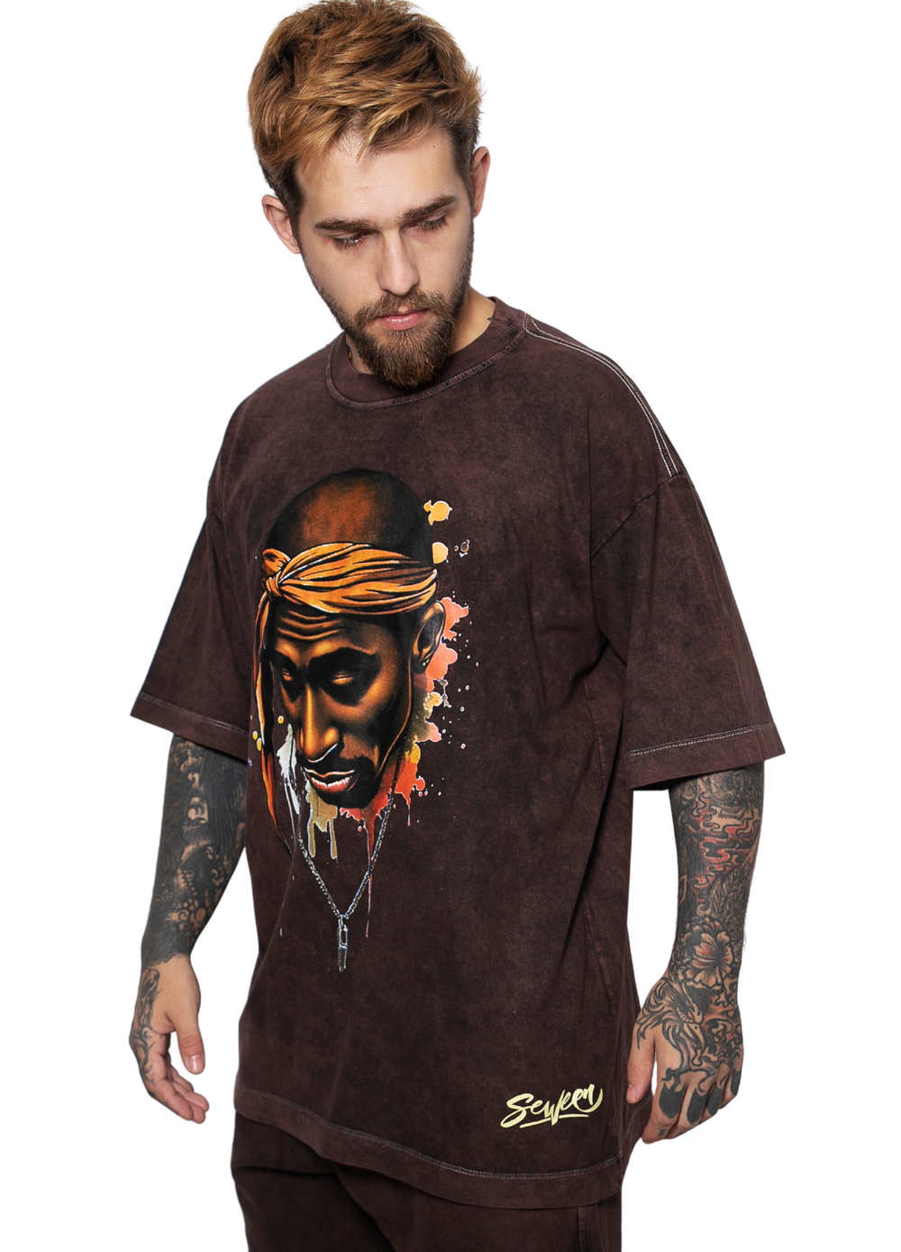 Camiseta Regular Tupac Estonada