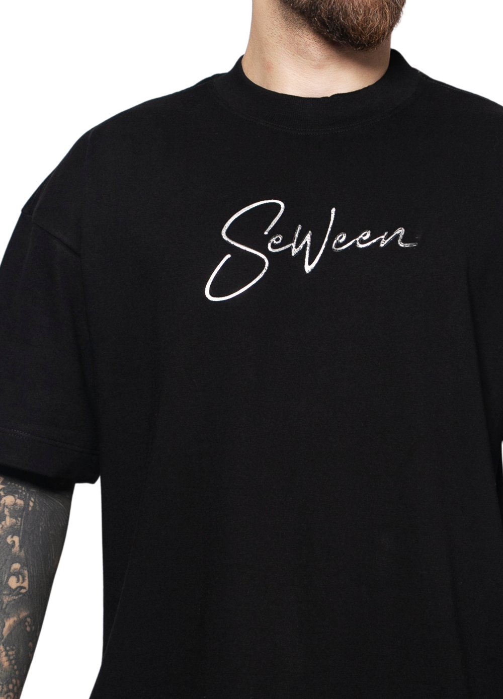 Oversized Boxy Rubri Foil Relevo