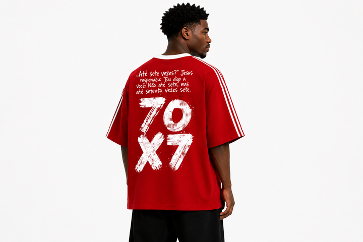 Oversized 70X7 Malha suedine