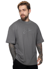 Oversized Boxy Rubri Foil Relevo