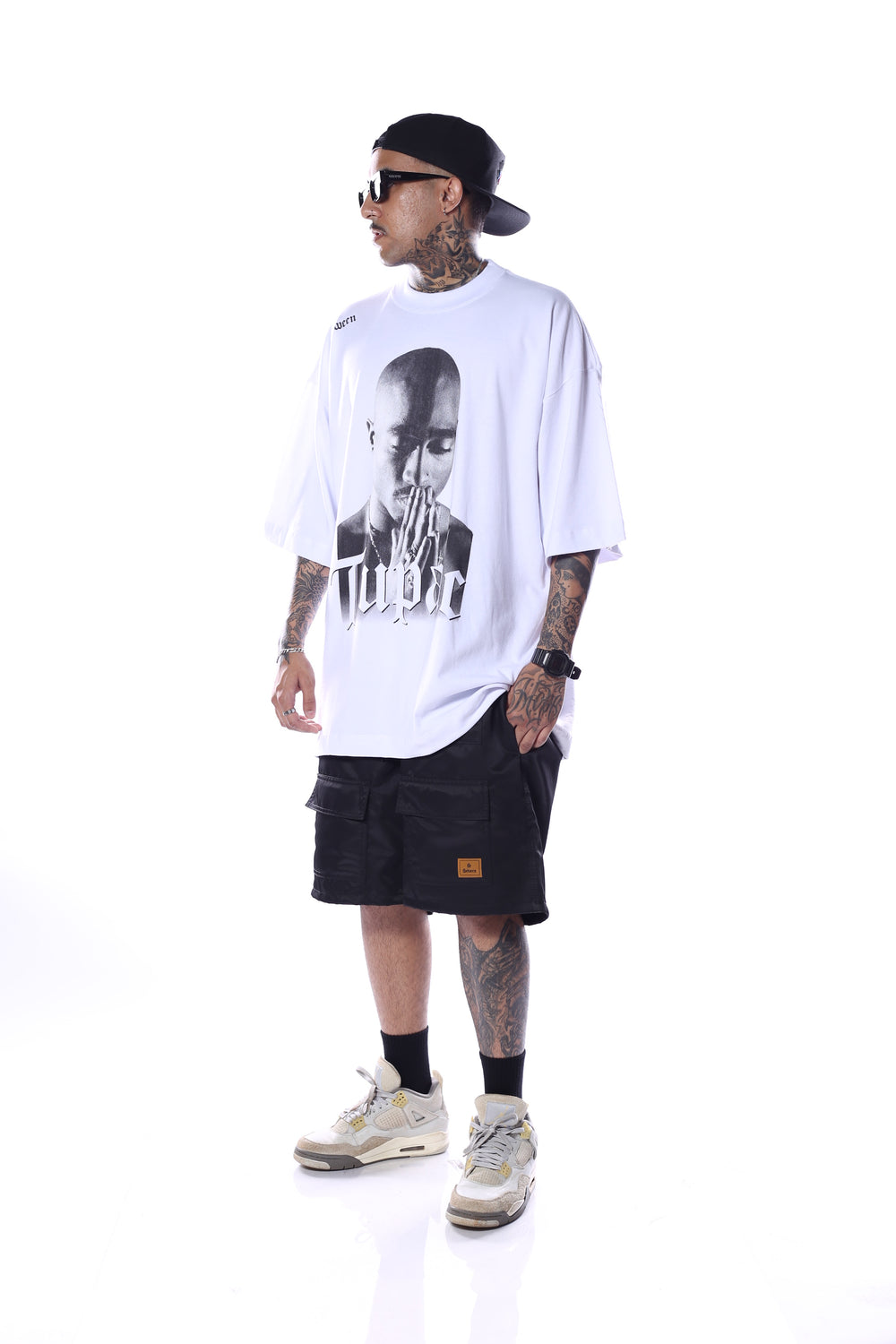 Camiseta Oversized Tupac Shakur