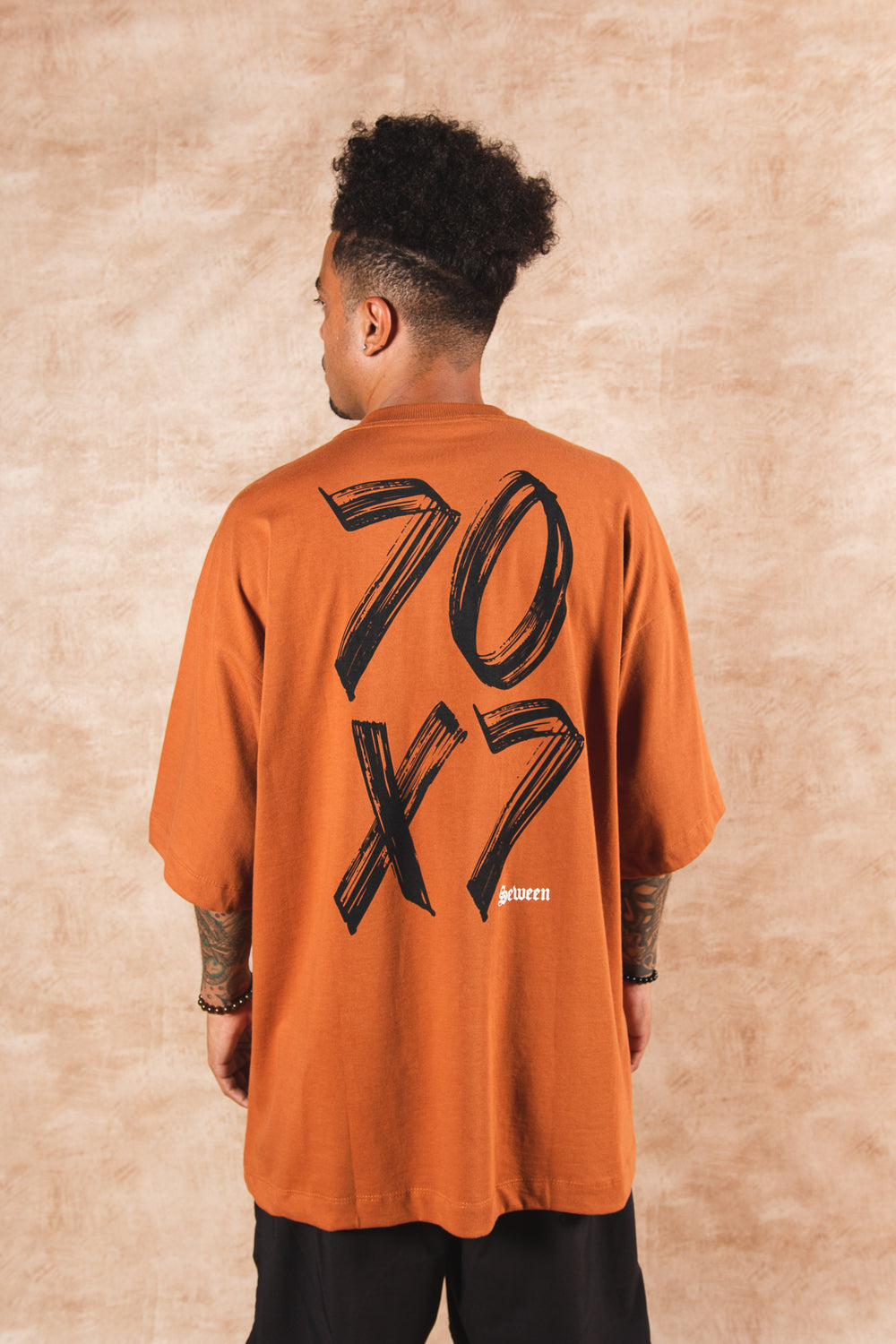 Camiseta Oversized 70X7 Sewwen