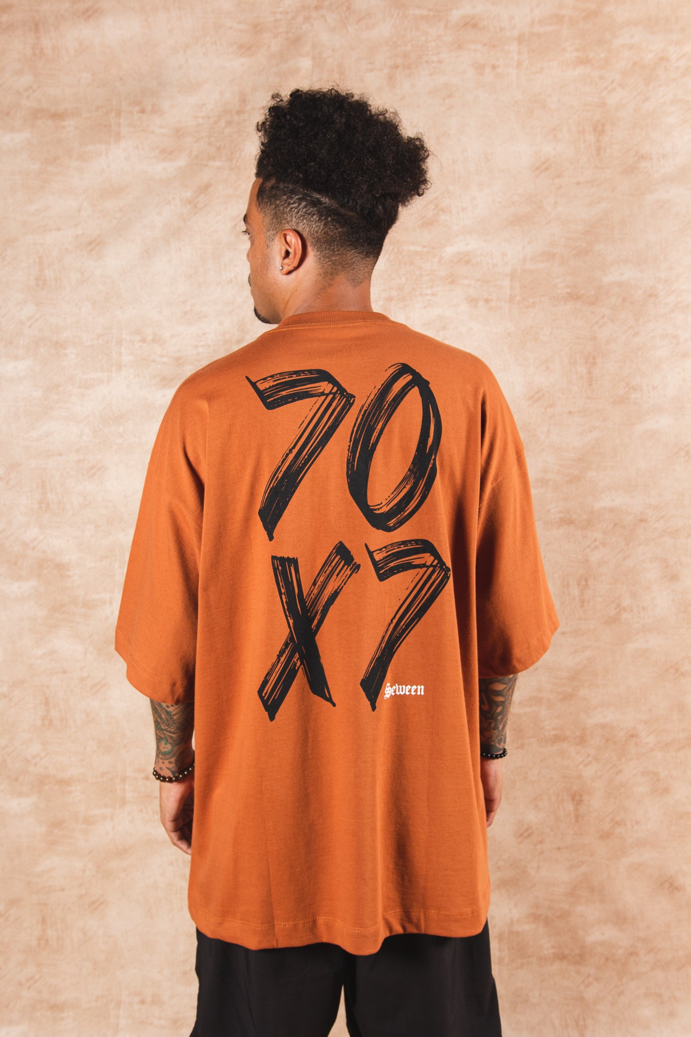 Camiseta Oversized 70X7 Sewwen