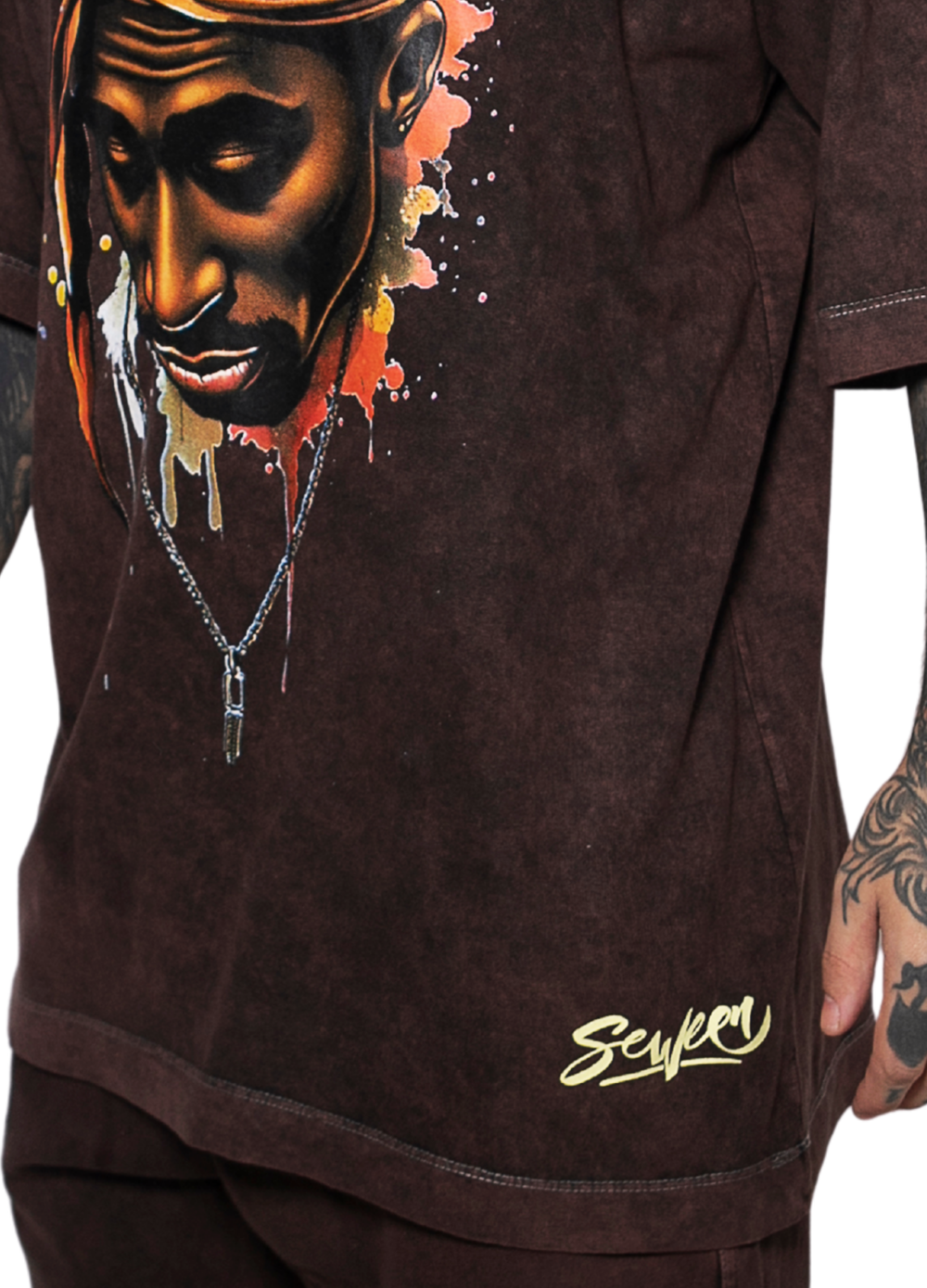 Camiseta Regular Tupac Estonada