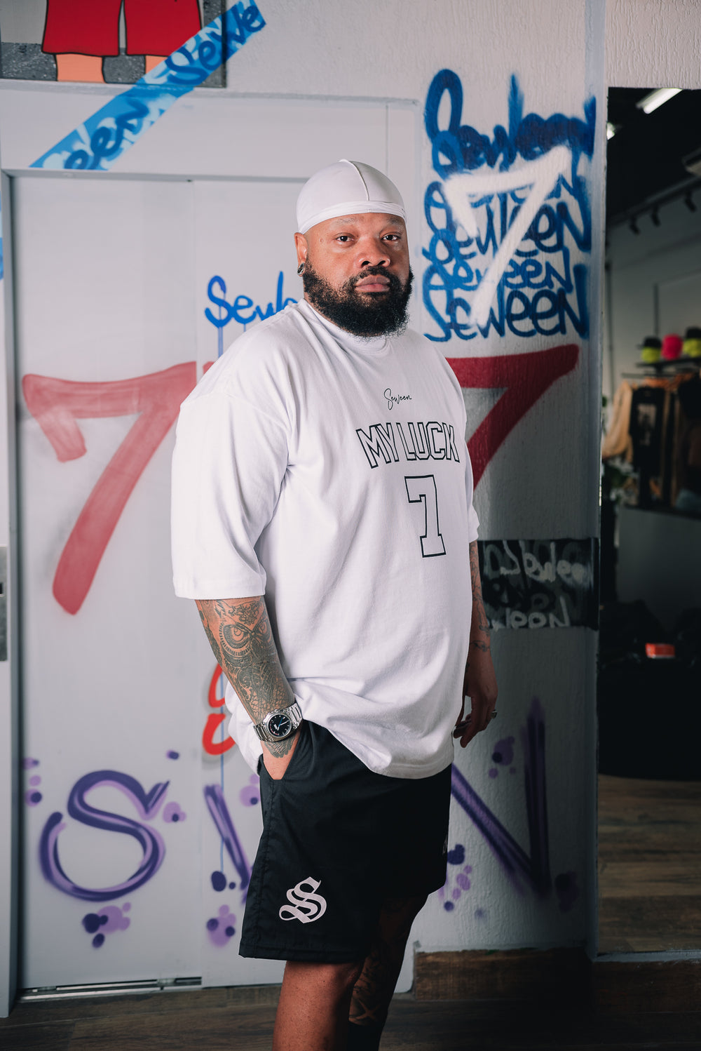 Camiseta Oversized Luck 7
