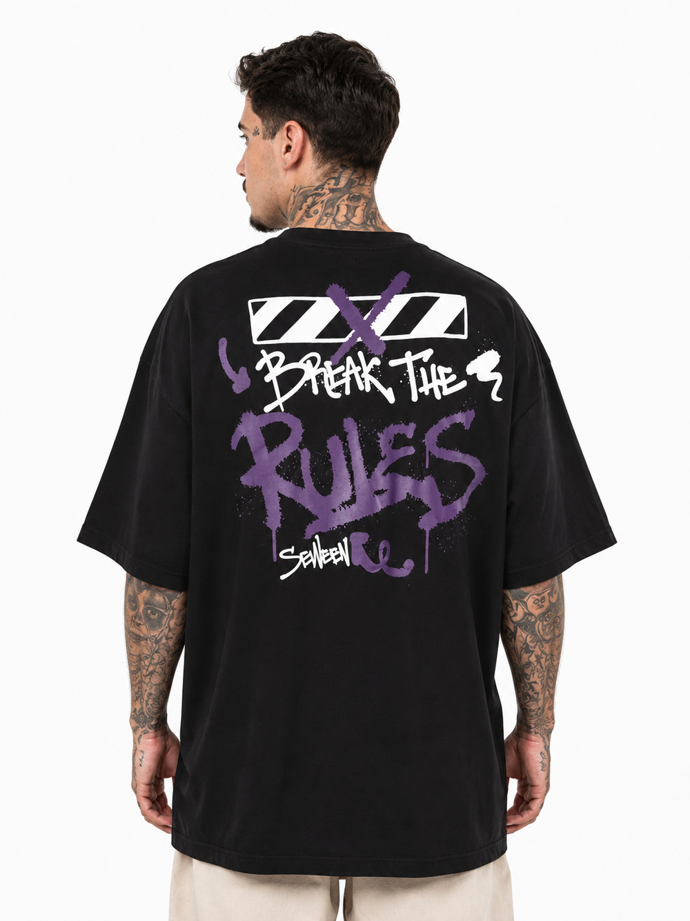 Camiseta Oversized Break The Rules