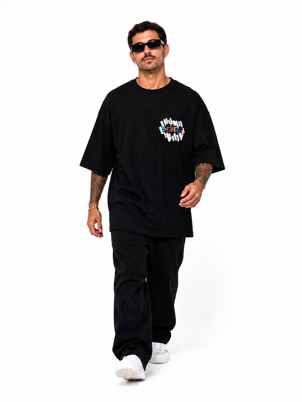 Camiseta Oversized Nuvem Colors