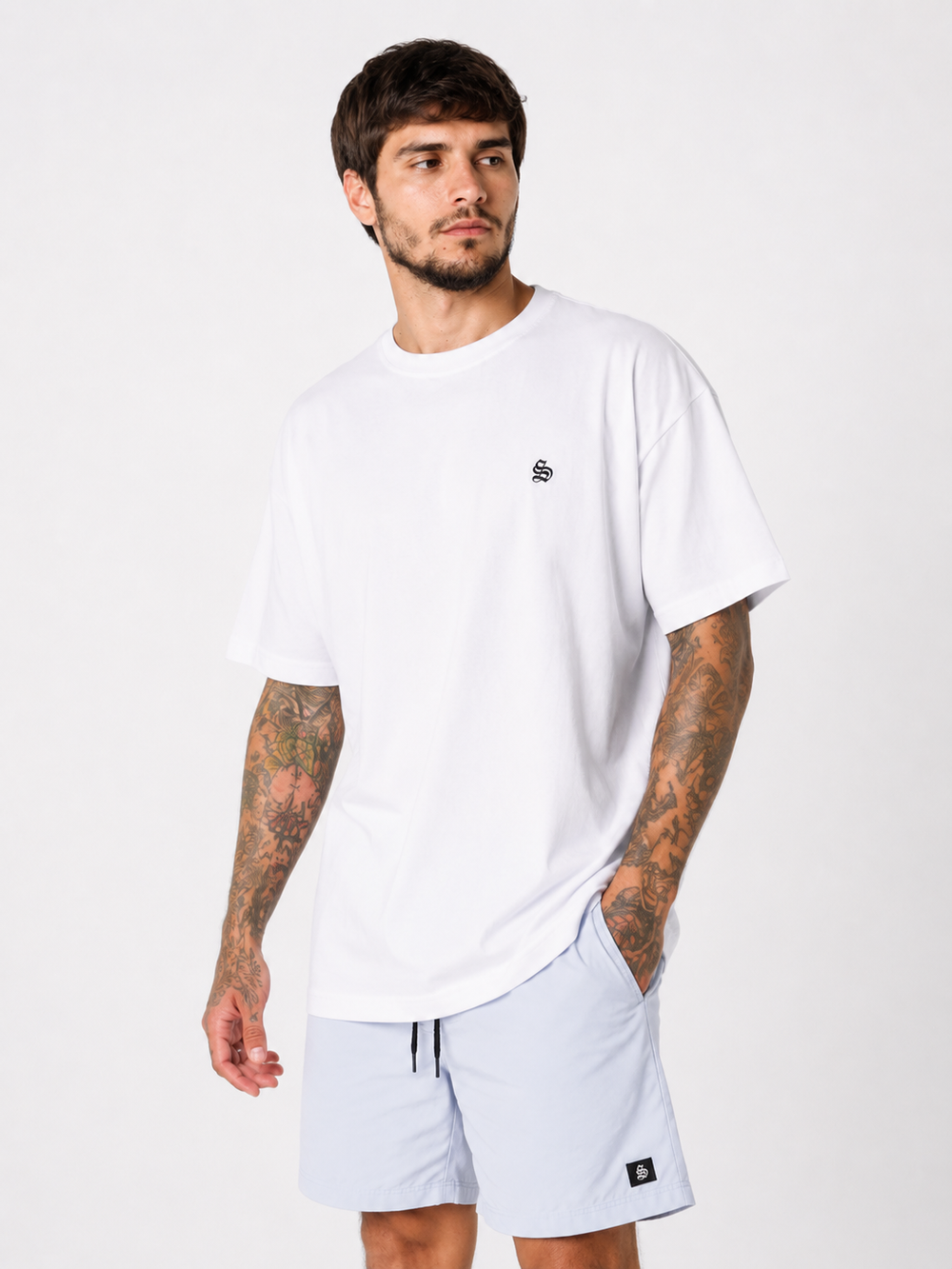 camiseta silk logo basica