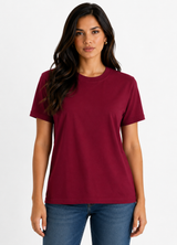T-SHIRT FEMININA MALHÃO