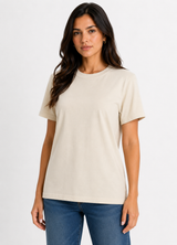 T-SHIRT FEMININA MALHÃO