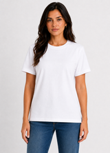 T-SHIRT FEMININA MALHÃO