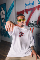 Camiseta Oversized Pintando 7
