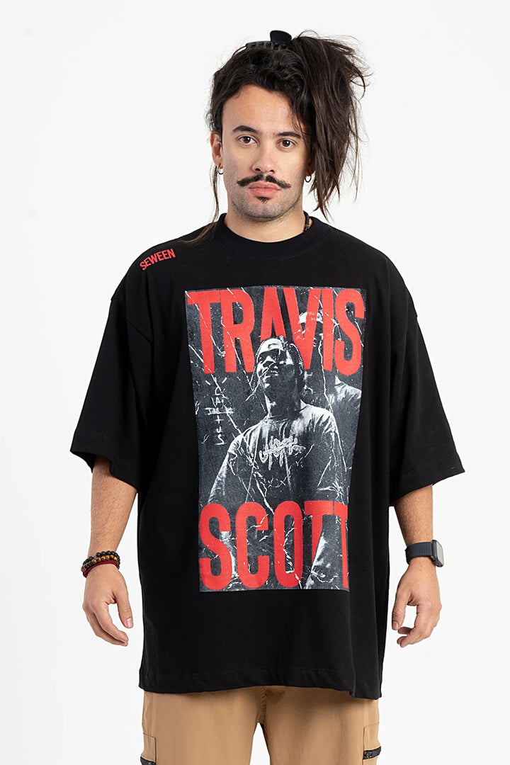 Camiseta Oversized  TRAVIS SCOTT