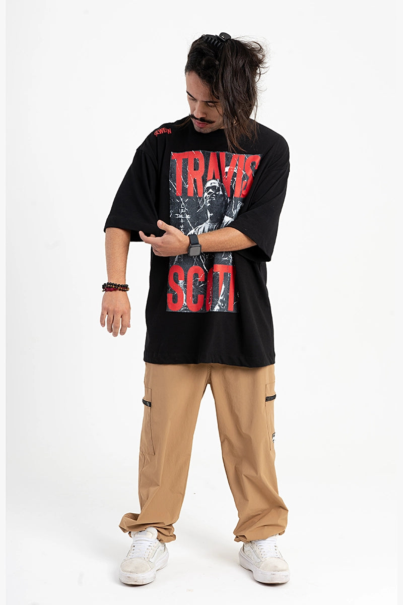 Camiseta Oversized  TRAVIS SCOTT