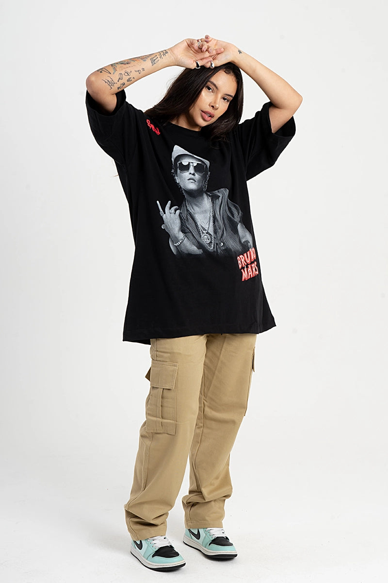 Camiseta Oversized BRUNO MARS