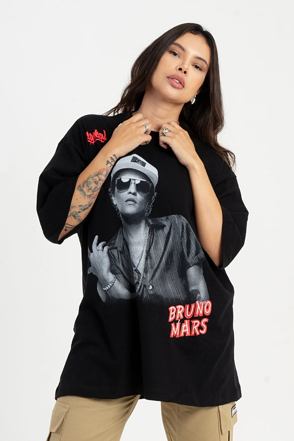 Camiseta Oversized BRUNO MARS