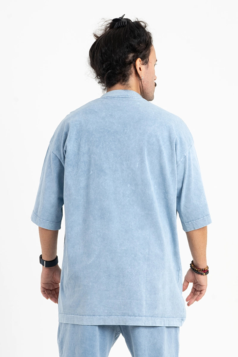 OVERSIZED SWN BLUE ESTONADA