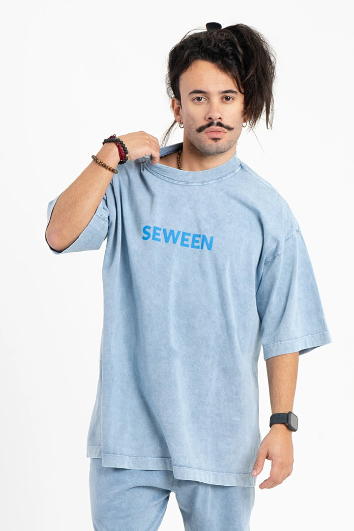 OVERSIZED SWN BLUE ESTONADA