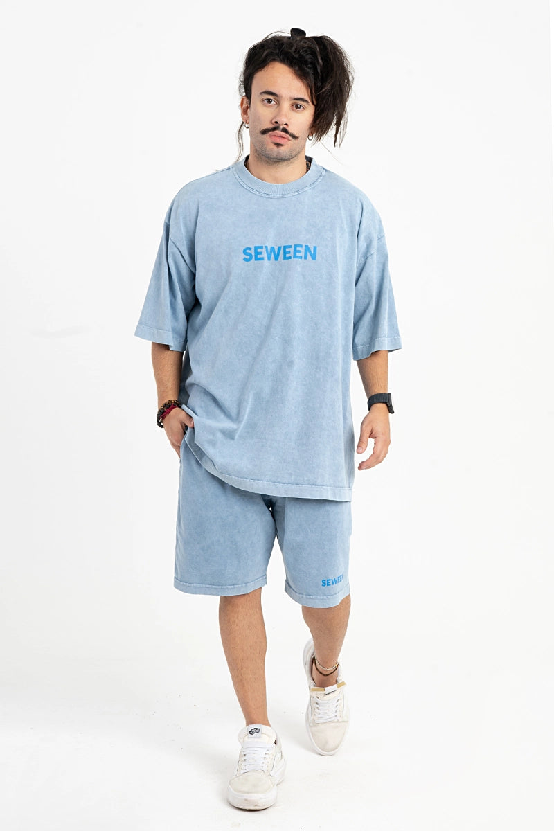 OVERSIZED SWN BLUE ESTONADA