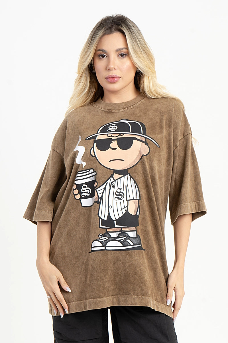 OVERSIZED CHARLIE BROWN COFFEE ESTONADA