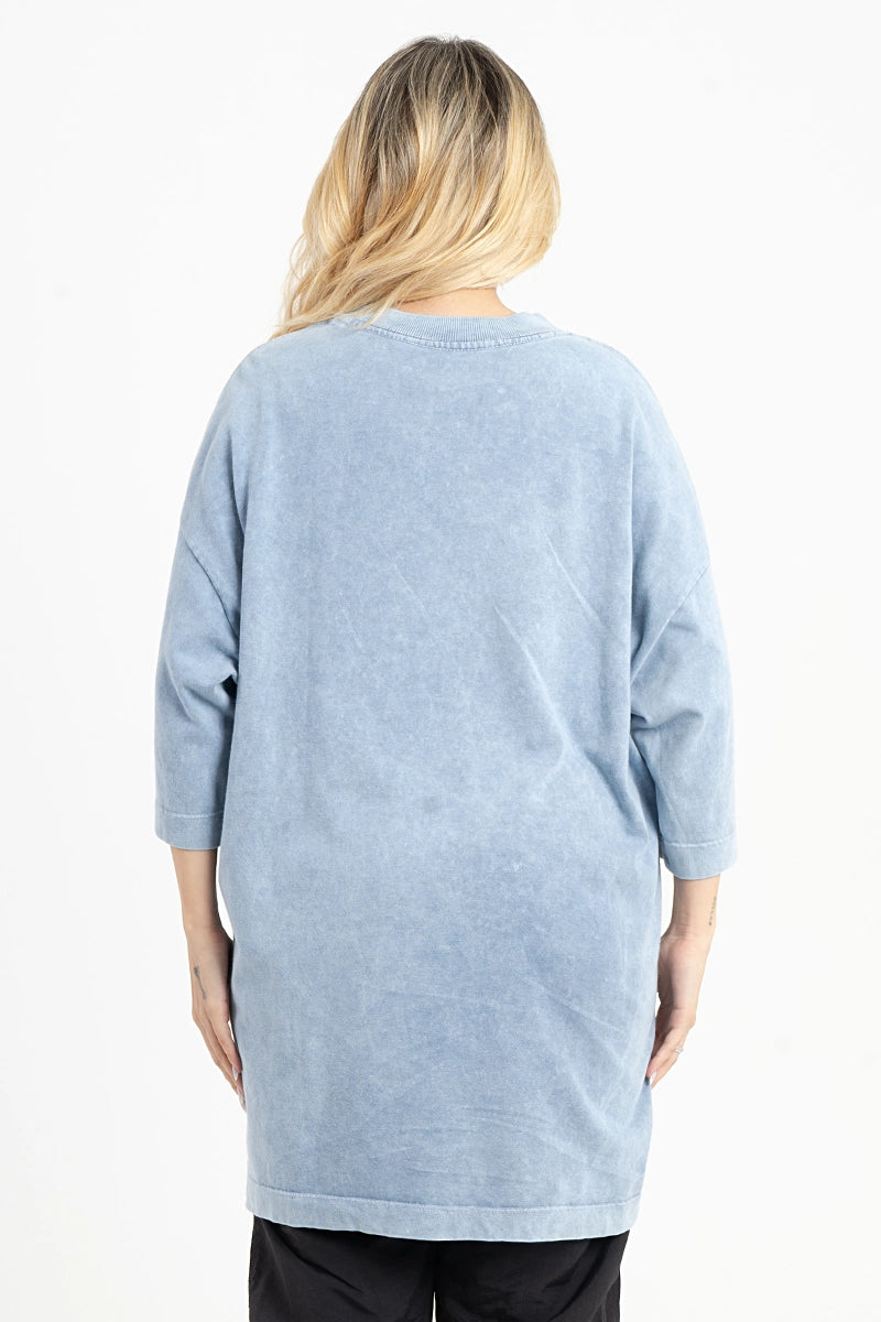 OVERSIZED SWN BLUE ESTONADA