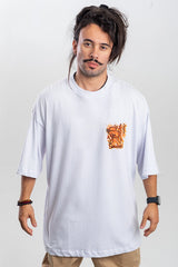 Camiseta Oversized  Artistic Graffiti