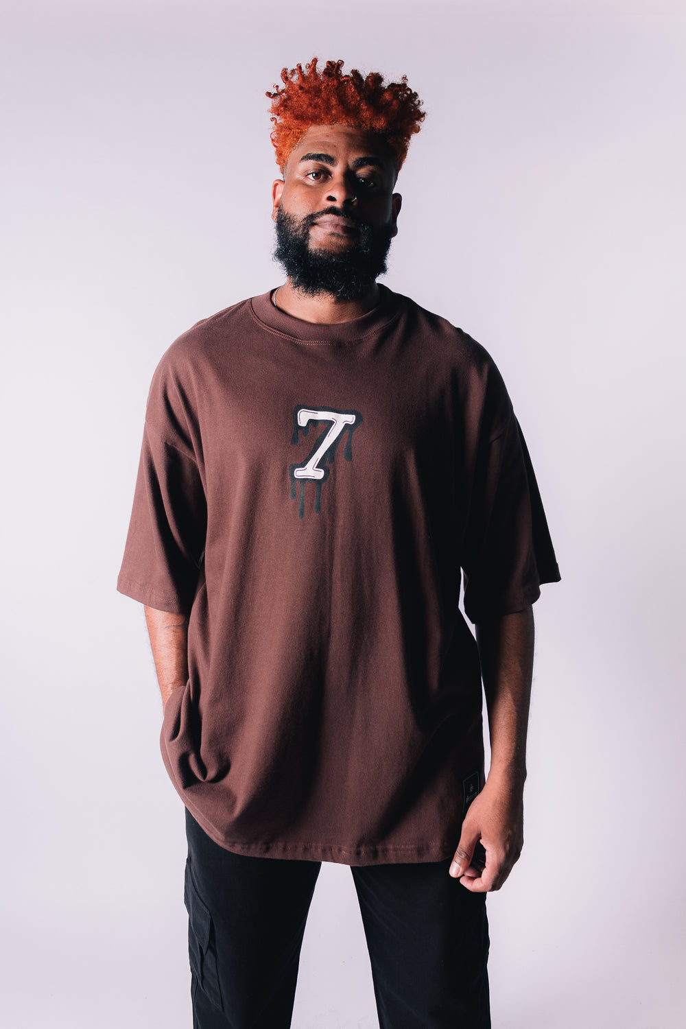 Camiseta Oversized Pintando 7