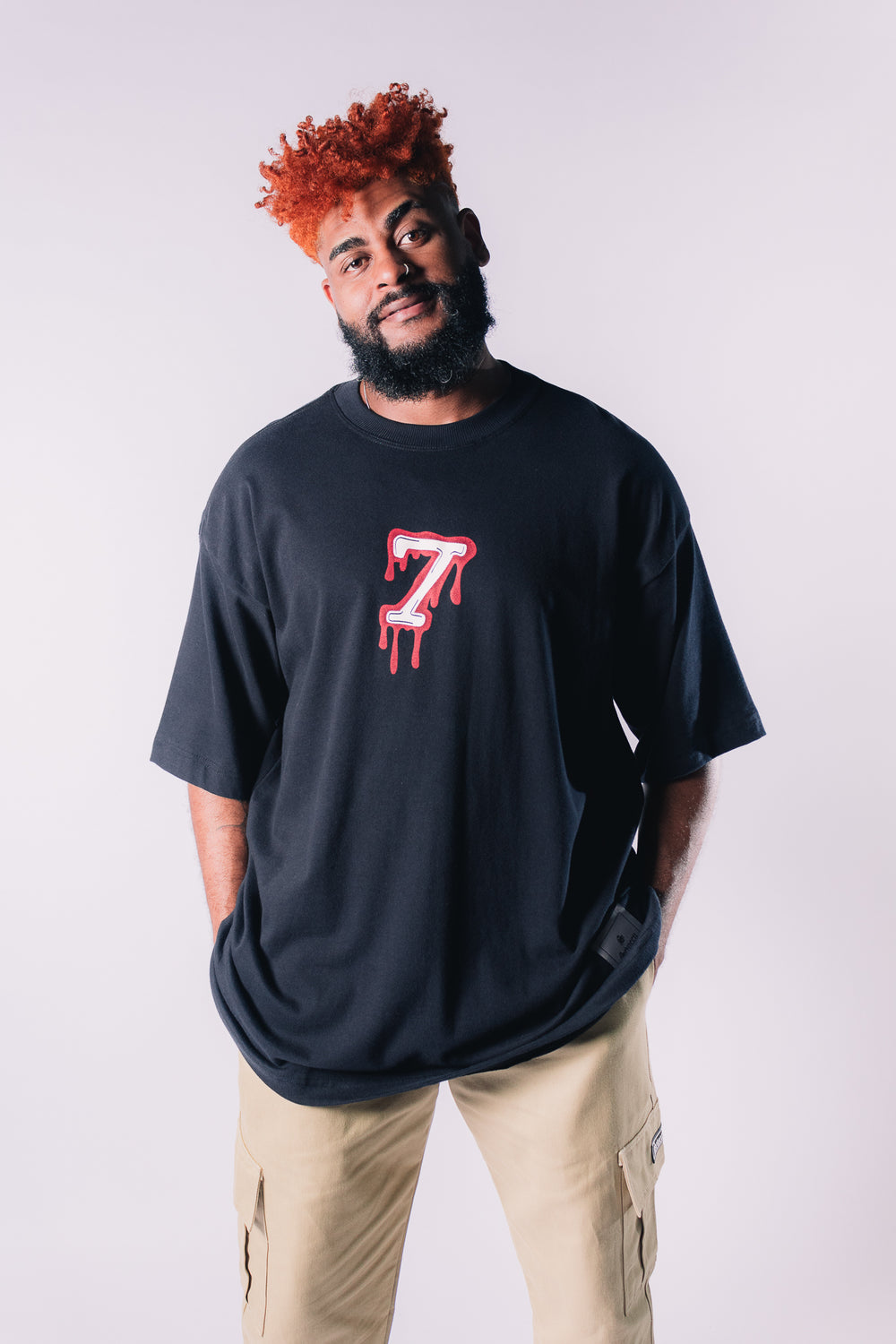 Camiseta Oversized Pintando 7