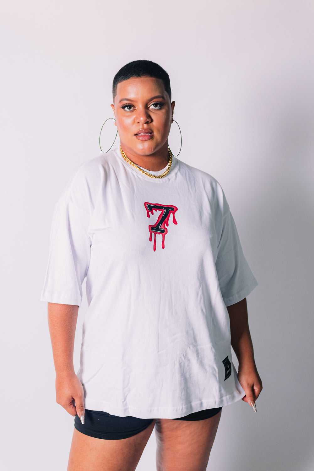 Camiseta Oversized Pintando 7
