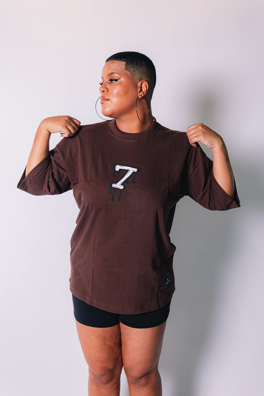 Camiseta Oversized Pintando 7