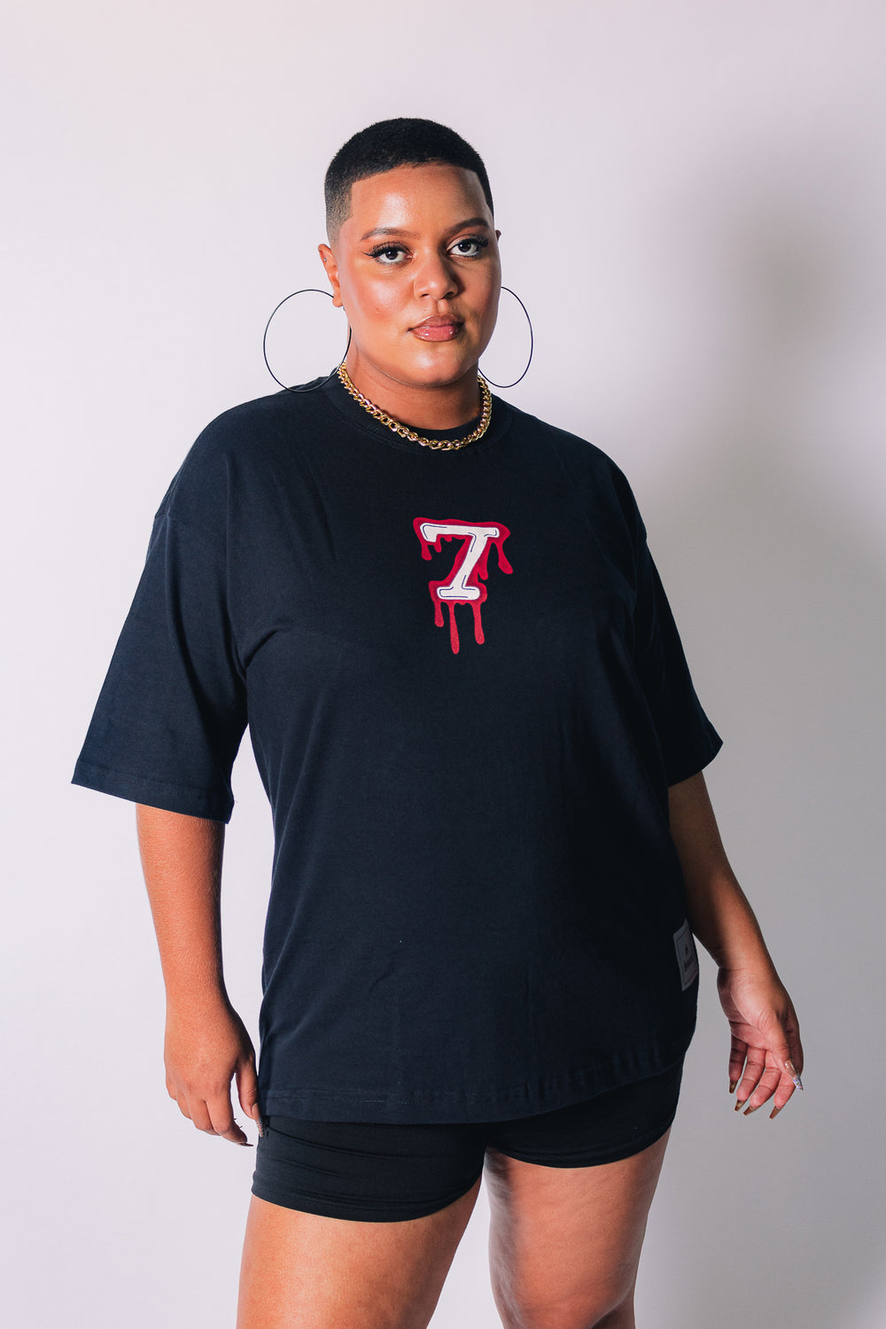 Camiseta Oversized Pintando 7