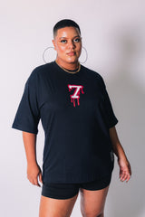 Camiseta Oversized Pintando 7