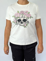 Blusinha Caveira Floral