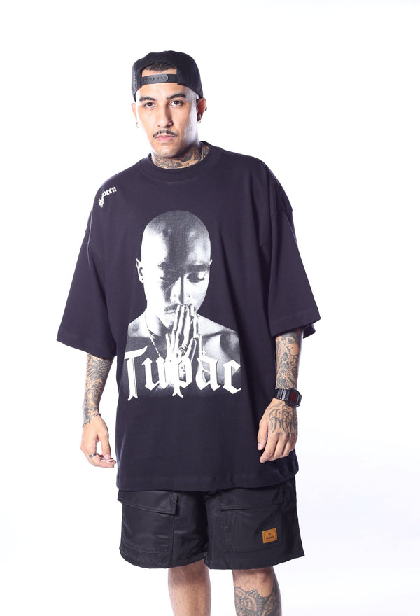 Camiseta Oversized Tupac Shakur