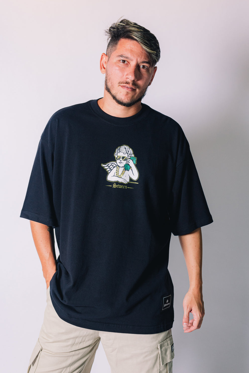 Camiseta Oversized Anjo