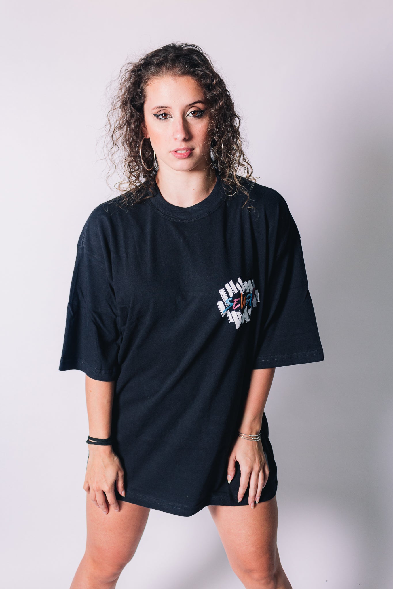 Camiseta Oversized Nuvem Colors