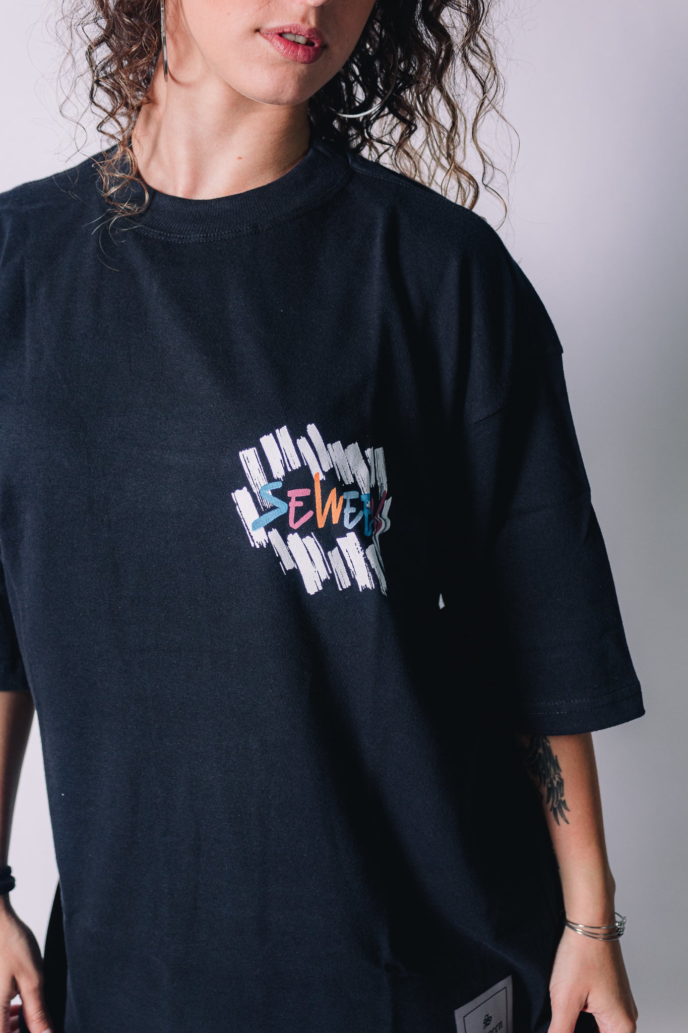 Camiseta Oversized Nuvem Colors