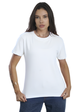 T-SHIRT FEMININA MALHÃO