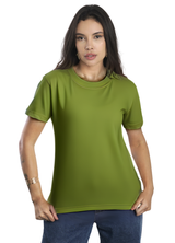 T-SHIRT FEMININA MALHÃO