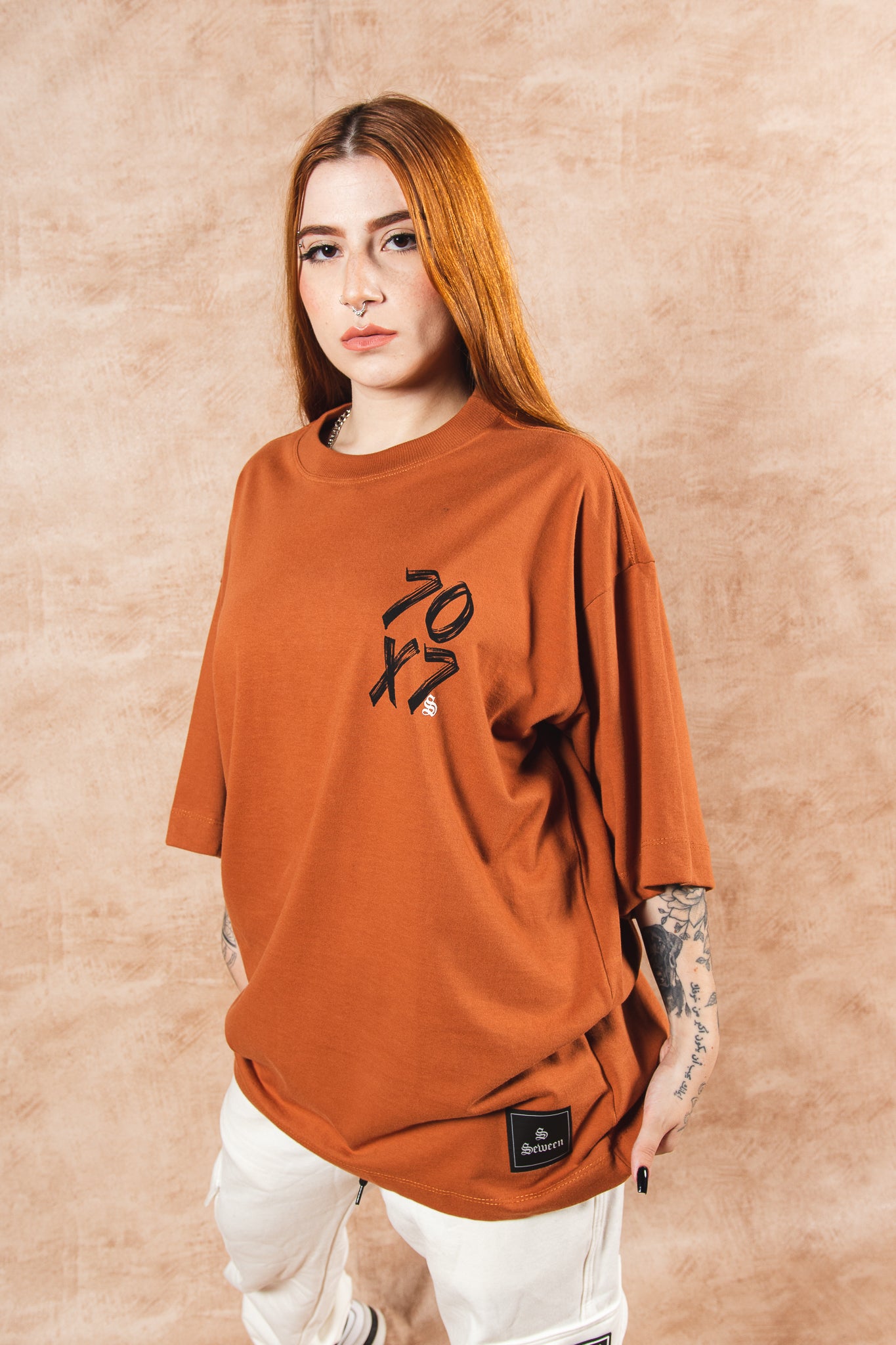 Camiseta Oversized 70X7 Sewwen