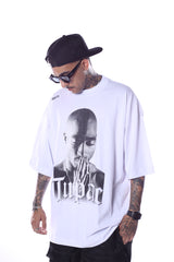 Camiseta Oversized Tupac Shakur