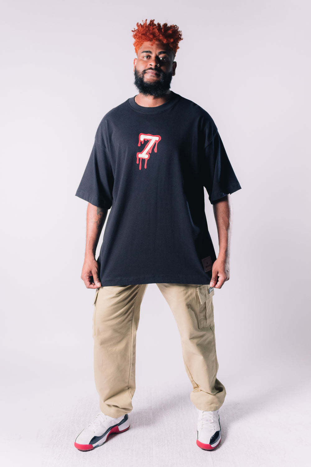 Camiseta Oversized Pintando 7